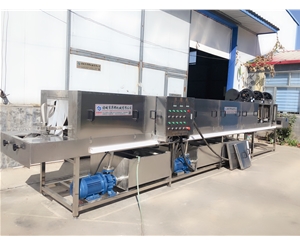 雞柳筐子清洗機 肉串周轉(zhuǎn)筐清洗機 高壓清洗去油污